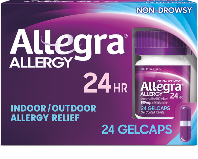 24 Hour Allegra Gelcaps