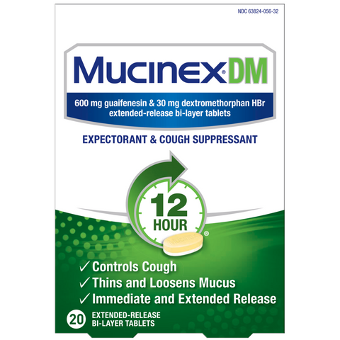 Mucinex® DM 12 Hour Extended Release Bi-Layer Tablets