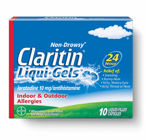 Claritin® Liqui-Gels® Capsules 24-Hour