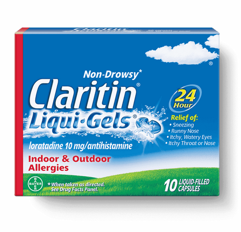 Claritin® Liqui-Gels® Capsules 24-Hour