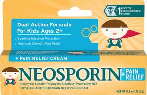 NEOSPORIN® + Pain Relief Cream for Kids